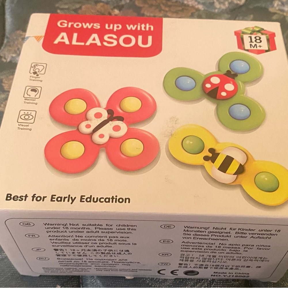Colorful Kids Fidget Spinner Set